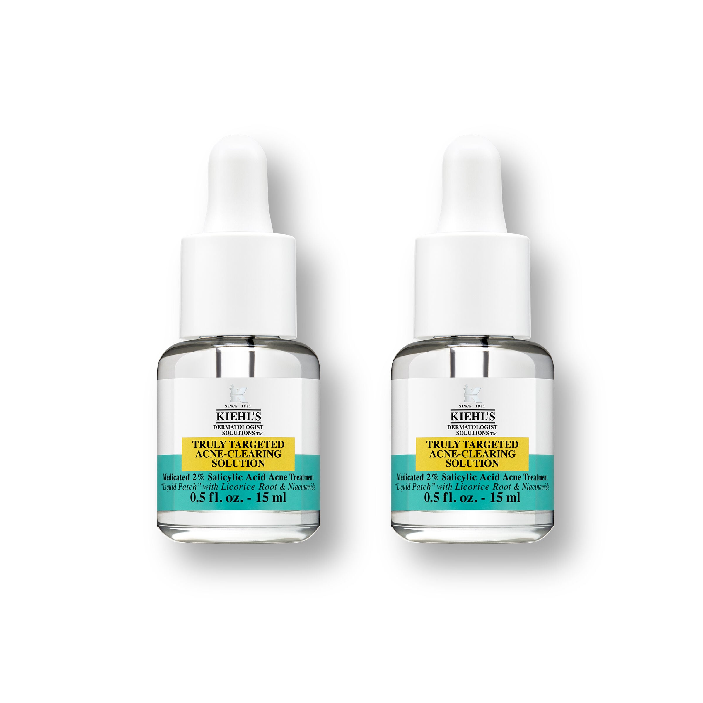 Kiehls Invisible Pimple Patch with Salicylic Acid 15ml Duo Acne-Clearing Pimple Patch $60
